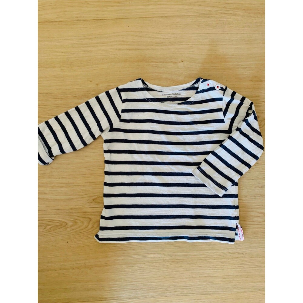 Bout chou long sleeve shirt organic 18M